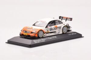 Mercedes C-Class W204 DTM Team AMG Mercedes #10 G. Paffett DTM 2009 Minichamps 1:43 400093910 Kovina – slika 2 od 4
