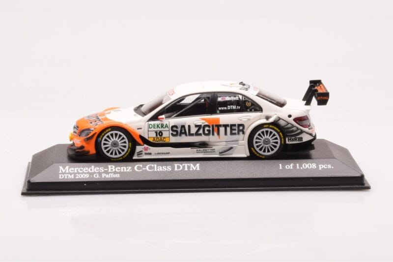 Mercedes C-Class W204 DTM Team AMG Mercedes #10 G. Paffett DTM 2009 Minichamps 1:43