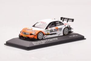 Mercedes C-Class W204 DTM Team AMG Mercedes #3 G. Paffett DTM 2010 Minichamps 1:43 400103903 Kovina – slika 2 od 4