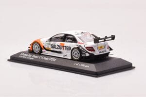 Mercedes C-Class W204 DTM Team AMG Mercedes #3 G. Paffett DTM 2010 Minichamps 1:43 400103903 Kovina – slika 3 od 4