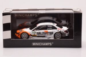 Mercedes C-Class W204 DTM Team AMG Mercedes #3 G. Paffett DTM 2010 Minichamps 1:43 400103903 Kovina – slika 4 od 4