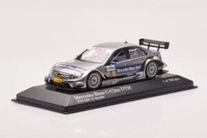 Mercedes C-Class W204 DTM Team AMG Mercedes #3 B. Spengler DTM 2008 Minichamps 1:43 400083803 Kovina – slika 2 od 4