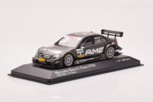 Mercedes C-Class W204 DTM Team AMG Mercedes #4 P. di Resta DTM 2008 Minichamps 1:43 400083804 Kovina – slika 2 od 4