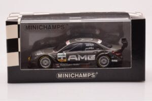 Mercedes C-Class W204 DTM Team AMG Mercedes #4 P. di Resta DTM 2008 Minichamps 1:43 400083804 Kovina – slika 4 od 4