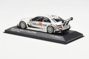 Mercedes C-Class W204 #5 Team AMG Mercedes J. Green DTM 2007 Minichamps 1:43 400073705 Kovina – slika 3 od 4