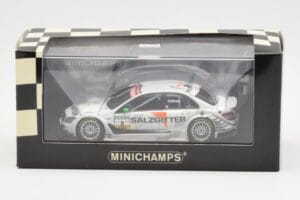 Mercedes C-Class W204 #5 Team AMG Mercedes J. Green DTM 2007 Minichamps 1:43 400073705 Kovina – slika 4 od 4