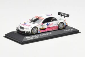 Mercedes C-Class W204 #17 Team Mucke S. Mucke DTM 2006 Minichamps 1:43 400063517 Kovina – slika 2 od 4