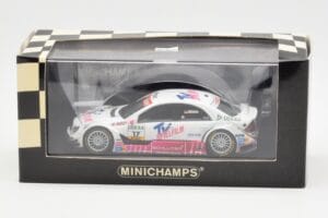 Mercedes C-Class W204 #17 Team Mucke S. Mucke DTM 2006 Minichamps 1:43 400063517 Kovina – slika 4 od 4
