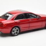 Mercedes C-Class W205 Rdeč Metallic Asia Exclusive Norev 1:18 - image 3 of 8