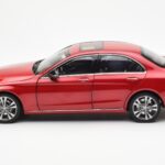 Mercedes C-Class W205 Rdeč Metallic Asia Exclusive Norev 1:18 - image 4 of 8