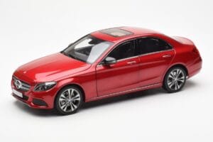 Mercedes C-Class W205 Rdeč Metallic Asia Exclusive Norev 1:18