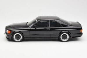 Mercedes 560 SEC C126 AMG Widebody Črn Otto 1:18 OT187 Smola – slika 3 od 6