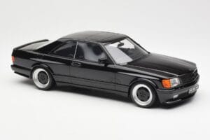 Mercedes 560 SEC C126 AMG Widebody Črn Otto 1:18 OT187 Smola – slika 4 od 6