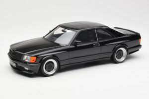 Mercedes 560 SEC C126 AMG Widebody Črn Otto 1:18