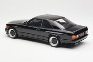 Mercedes 560 SEC C126 AMG Widebody Črn Otto 1:18 OT187 Smola – slika 5 od 6