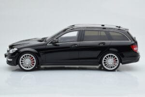 Mercedes C63 AMG S204 T-Model Črn GT Spirit 1:18 GT760 Smola – slika 3 od 6
