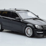 Mercedes C63 AMG S204 T-Model Črn GT Spirit 1:18 - image 4 of 6