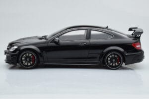 Mercedes C63 AMG W204 Black Series Črn GT Spirit 1:18 ZM019 Smola – slika 3 od 7