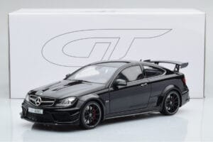 Mercedes C63 AMG W204 Black Series Črn GT Spirit 1:18 ZM019 Smola – slika 7 od 7