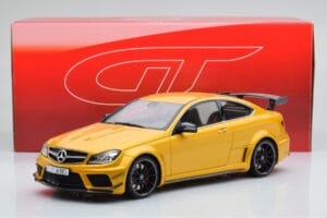 Mercedes C63 AMG W204 Black Series Zlat GT Spirit 1:18 GT034 Smola – slika 6 od 6