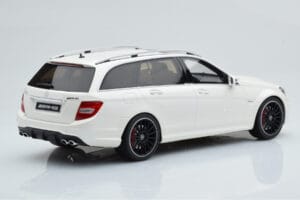 Mercedes C63 AMG S204 T-Model Bel GT Spirit 1:18 GT147 Smola – slika 2 od 8