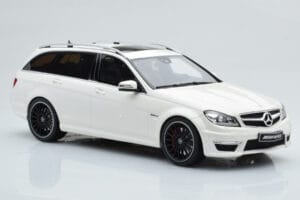 Mercedes C63 AMG S204 T-Model Bel GT Spirit 1:18 GT147 Smola – slika 4 od 8