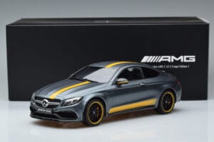 Mercedes C63S AMG C205 Coupe Izdaja 1 GT Spirit 1:18 B66965710 Smola – slika 6 od 6