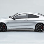 Mercedes C63S AMG C205 Coupe Srebrn GT Spirit 1:18 - image 3 of 6
