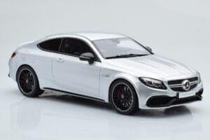 Mercedes C63S AMG C205 Coupe Srebrn GT Spirit 1:18 GT116 Smola – slika 4 od 6