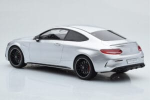 Mercedes C63S AMG C205 Coupe Srebrn GT Spirit 1:18 GT116 Smola – slika 5 od 6
