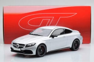 Mercedes C63S AMG C205 Coupe Srebrn GT Spirit 1:18 GT116 Smola – slika 6 od 6