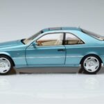 Mercedes CL600 C140 Modra Metalik Norev 1:18 183448 Kovina - image 4 of 7