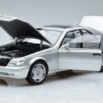 Mercedes CL600 C140 Srebrna Metalik Norev 1:18 183446 Kovina - image 2 of 7