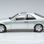 Mercedes CL600 C140 Srebrna Metalik Norev 1:18 183446 Kovina - image 4 of 7