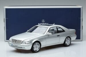 Mercedes CL600 C140 Srebrna Metalik Norev 1:18 183446 Kovina – slika 7 od 7