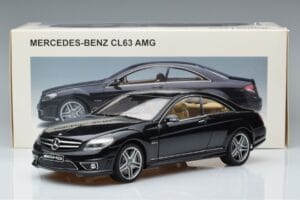 Mercedes CL63 AMG C216 Črn AUTOart 1:18 76169 Kovina – slika 6 od 6