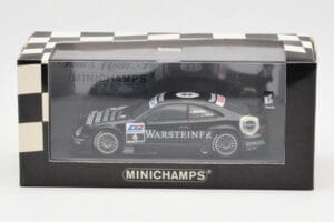 Mercedes CLK #6 M. Fässler Team AMG DTM 2000 Minichamps 1:43 4300003706 Kovina – slika 4 od 4