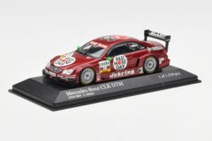 Mercedes CLK #18 Team Persson S. Mucke DTM 2004 Minichamps 1:43 400043318 Kovina – slika 2 od 4