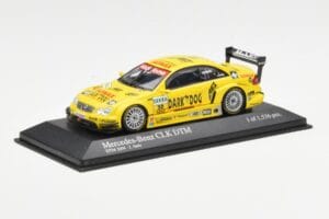 Mercedes CLK #20 Team Rosberg J. Janis DTM 2004 Minichamps 1:43 400043320 Kovina – slika 2 od 4