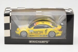 Mercedes CLK #20 Team Rosberg J. Janis DTM 2004 Minichamps 1:43 400043320 Kovina – slika 4 od 4