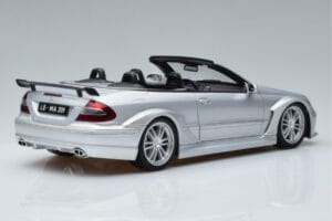 Mercedes CLK DTM AMG W209 Kabriolet Srebrn Kyosho 1:18 B66962272 Kovina – slika 3 od 8