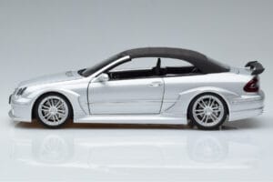 Mercedes CLK DTM AMG W209 Kabriolet Srebrn Kyosho 1:18 B66962272 Kovina – slika 4 od 8