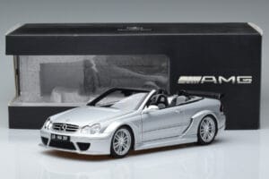 Mercedes CLK DTM AMG W209 Kabriolet Srebrn Kyosho 1:18 B66962272 Kovina – slika 8 od 8