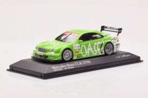 Mercedes CLK DTM Team OASE AMG #16 M. Tiemann DTM 2001 Minichamps 1:43 400023116 Kovina – slika 2 od 4