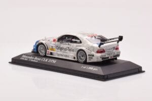Mercedes CLK DTM Team Original Teile #12 P. Dumbreck DTM 2001 Minichamps 1:43 400023112 Kovina – slika 3 od 4