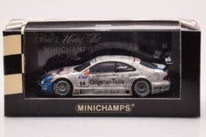 Mercedes CLK DTM Team Persson #14 Jaeger DTM 2001 Minichamps 1:43 400013714 Kovina – slika 4 od 4