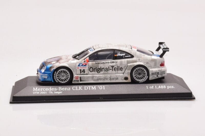 Mercedes CLK DTM Team Persson #14 Jaeger DTM 2001 Minichamps 1:43