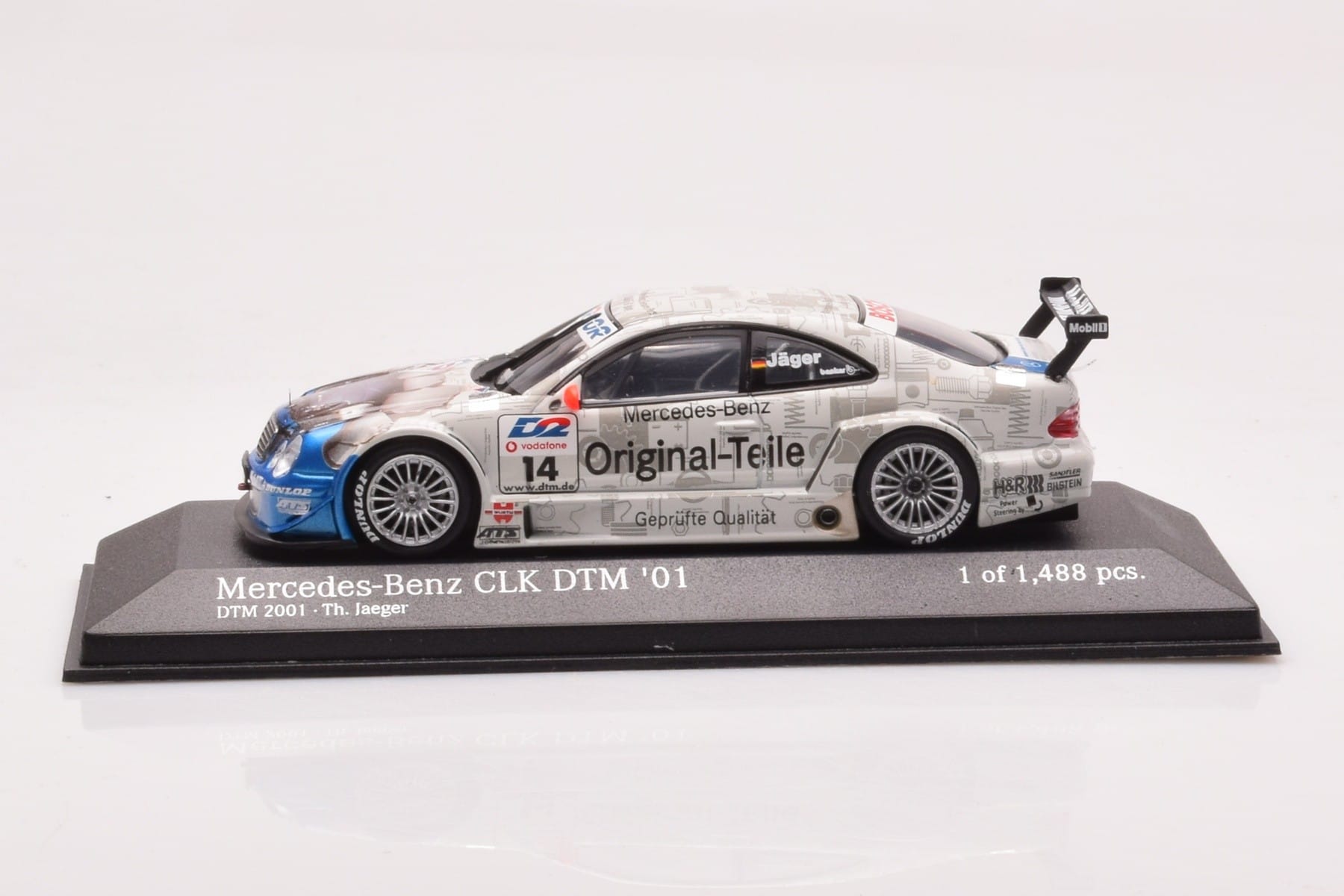 Mercedes CLK DTM Team Persson #14 Jaeger DTM 2001 Minichamps 1:43 400013714 Kovina