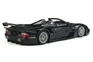 Mercedes CLK GTR Roadster Črn GT Spirit 1:18 GT826 Smola – slika 2 od 10