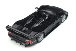 Mercedes CLK GTR Roadster Črn GT Spirit 1:18 GT826 Smola – slika 7 od 10